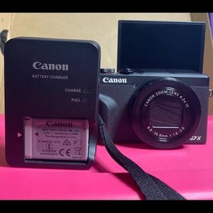 Canon G7x power shot camera.